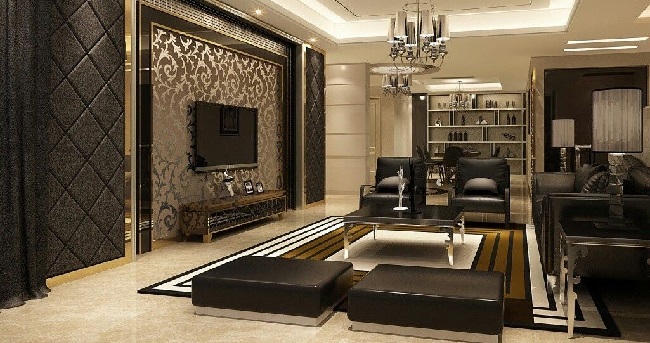 Modern Living Room Drawing Room Ideas Noida Interiors